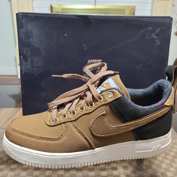 Nike Air Force 1 Low '07 PRM WIP x Carhartt 'Ale Brown' - Picture 8 of 8